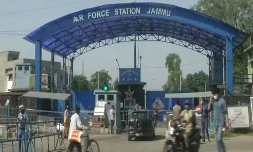 First Drone Attack in India By Terrorists in Jammu Airport