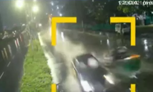 New Twist in Madhapur Road Accident