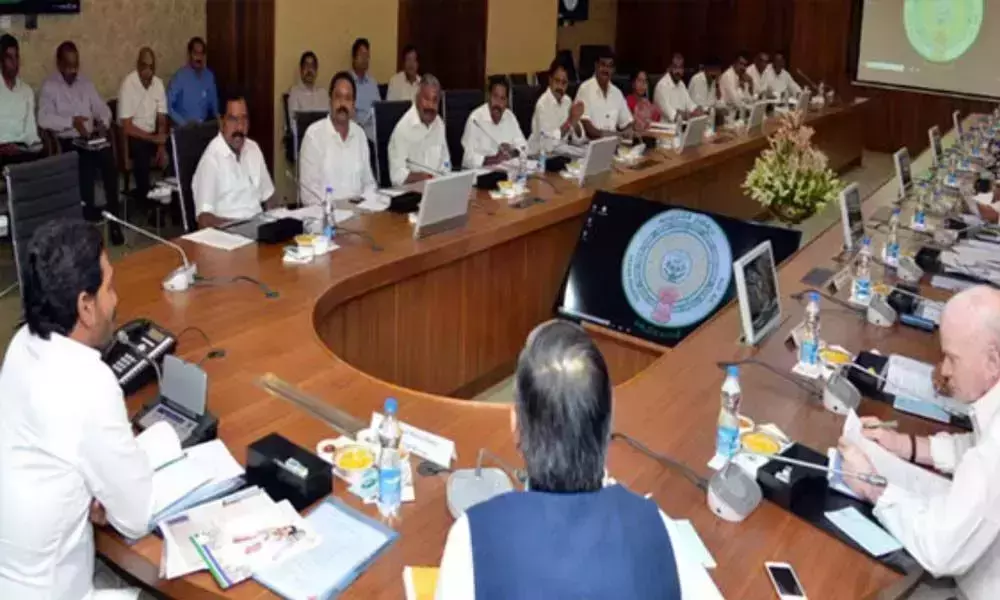 Andhra Pradesh Cabinet Meeting Strated in Secretariat