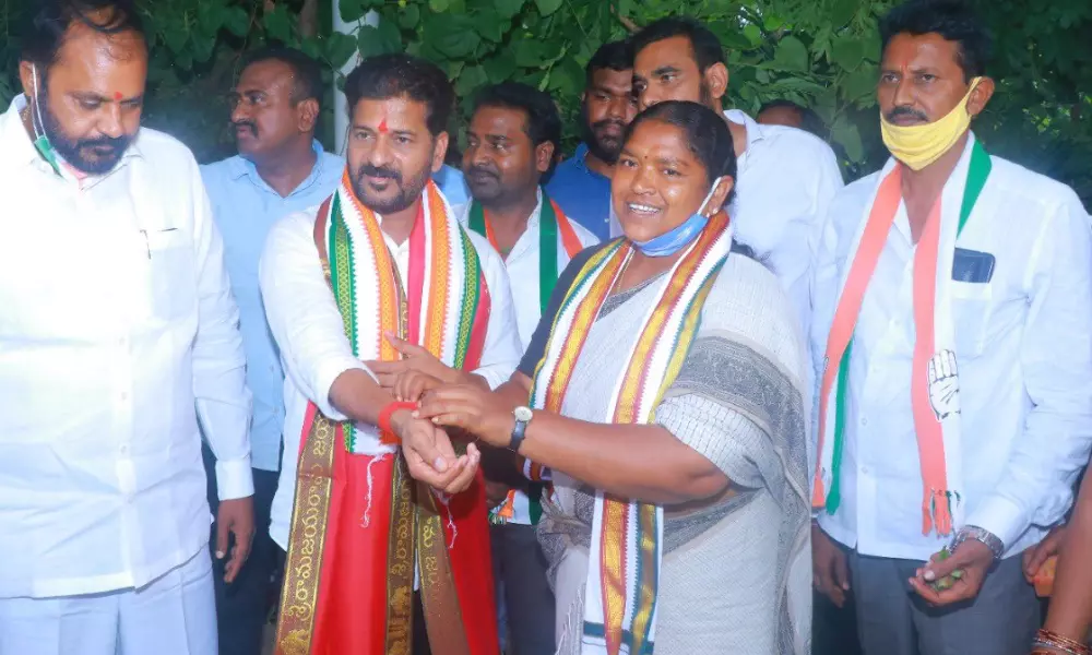 Revanth Reddy says iam After Seethakka in any Post