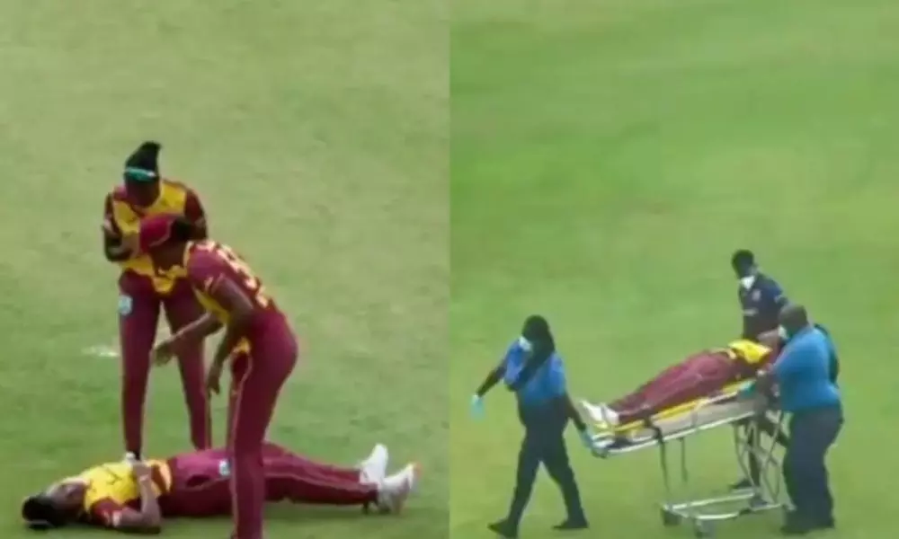Two West Indies Women Cricketers Fainted on Field in T20 Pakistan Vs West Indies Match