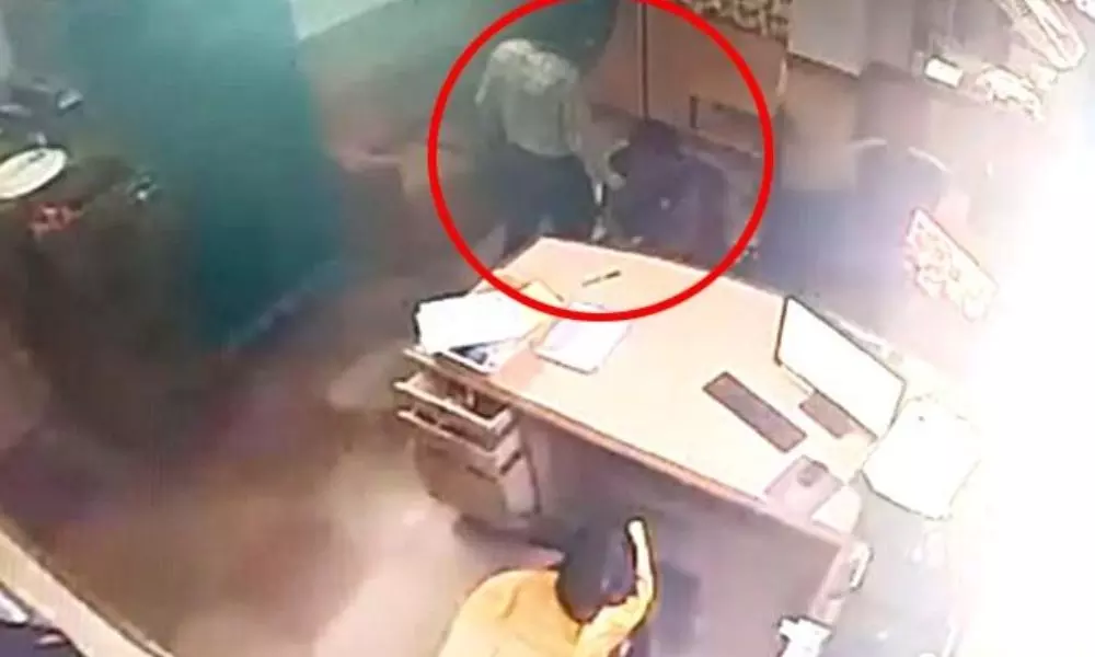 State Bank Manager MisBehaving with Female Customers In Nellore
