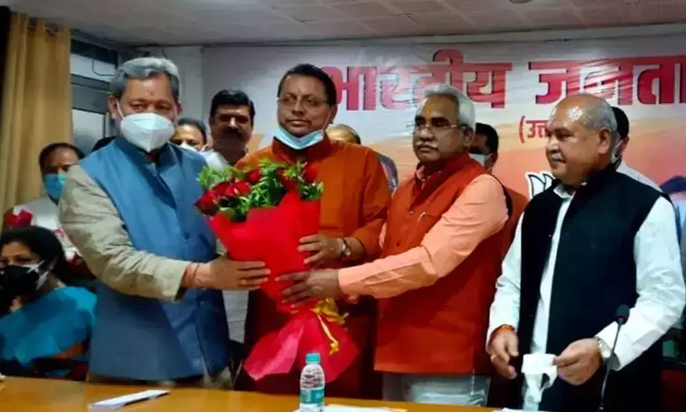 Pushkar Singh Dhami to be the new Chief Minister of Uttarakhand Pushkar Singh Dhami to be the new Chief Minister of Uttarakhand