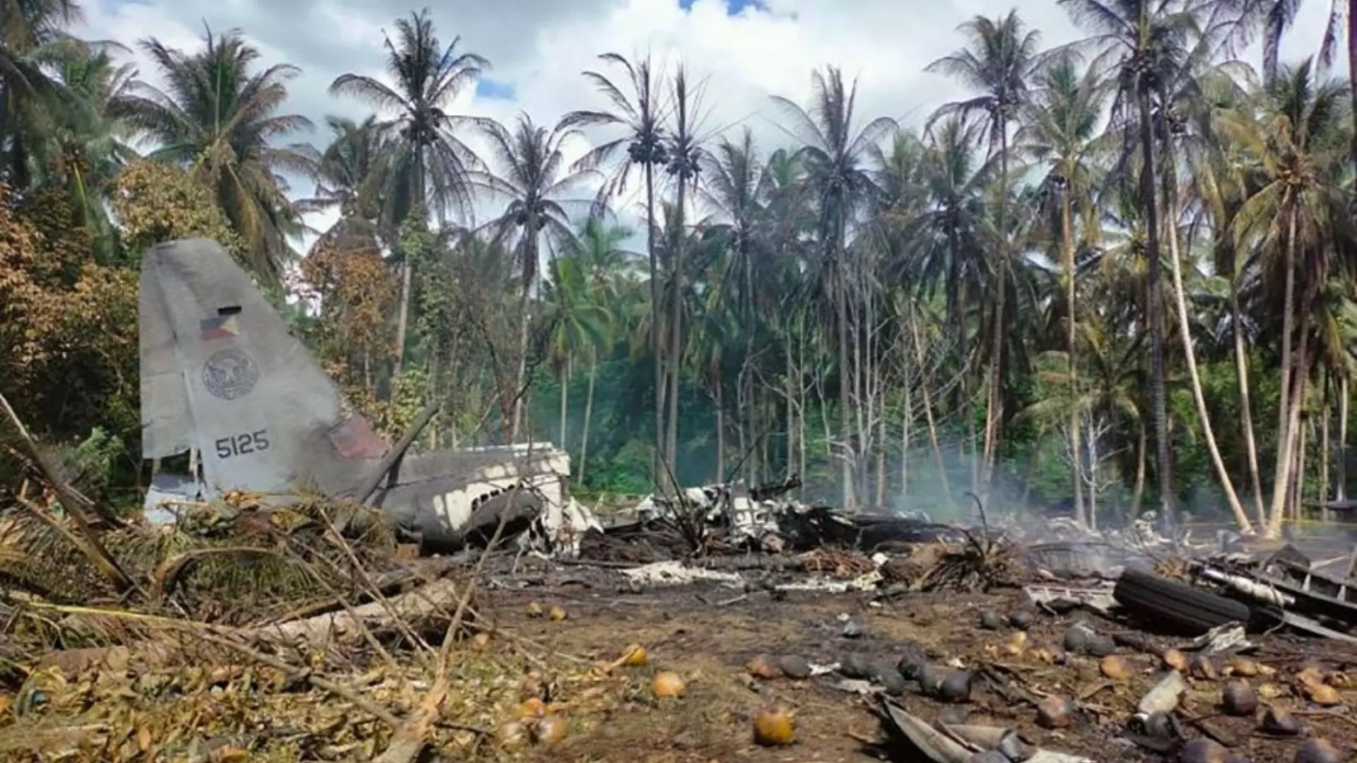 Military Plane Crash In Philippines 17 Dead