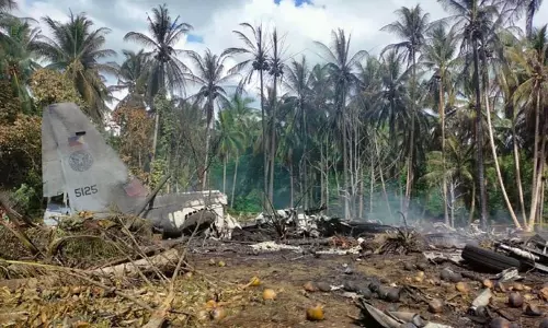 Military Plane Crash In Philippines 17 Dead