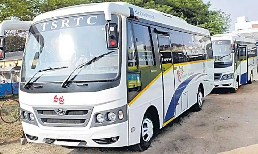 TSRTC to Turn Vajra Buses Into Scrap