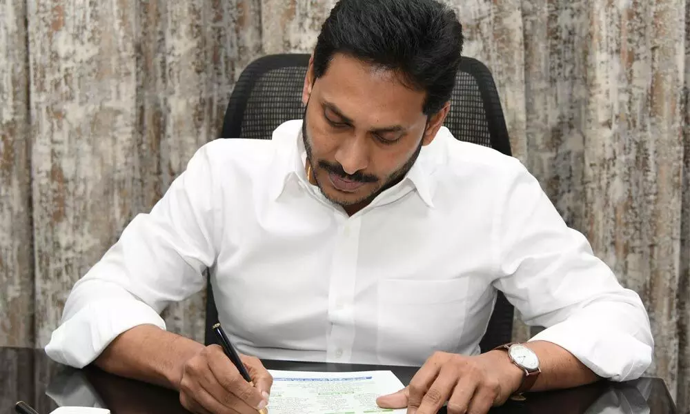 AP CM Jagan Writes Letter to Gajendra Singh Shekhawat on AP, TS Water Disputes