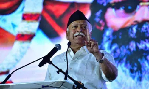 RSS chief Mohan Bhagat Sensational Comments in Muslim Rashtriya Manch Program RSS chief Mohan Bhagat Sensational Comments in Muslim Rashtriya Manch Program