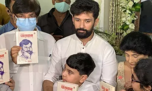 Paswan Book Launched By Chirag Paswan