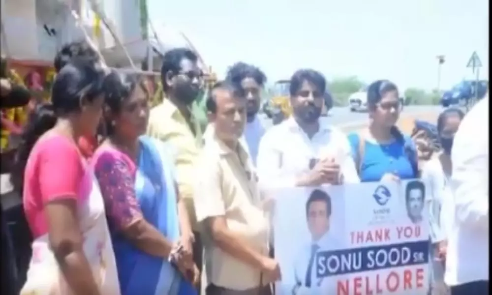 Sonu Sood Sent Oxygen Plant to Nellore District Today 06th July 2021 | Sonu Sood News in Telugu