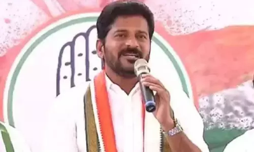 TPCC President Revanth Reddy First Meeting in Gandhi Bhavan Today