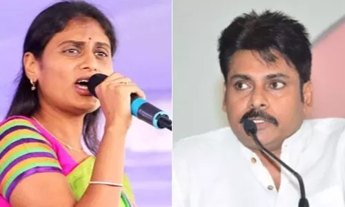 Jana Sena Chief Pawan Kalyan Wishes to YS Sharmila New Political Party Jana Sena Chief Pawan Kalyan Wishes to YS Sharmila New Political Party