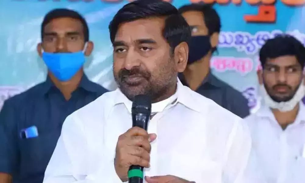 Jagadish Reddy Slams CM Jagan for Writing to Modi on Projects