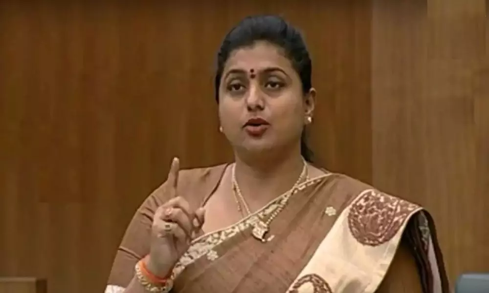 MLA Roja Fire on MP Revanth Reddy Comments