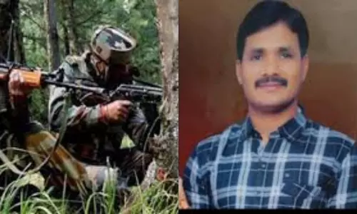 Guntur District Jawan Martyrdom in Jammu Kashmir