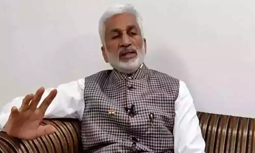 MP Vijayasai Reddy Meeted the Jal Shakti Minister Shekhawat,