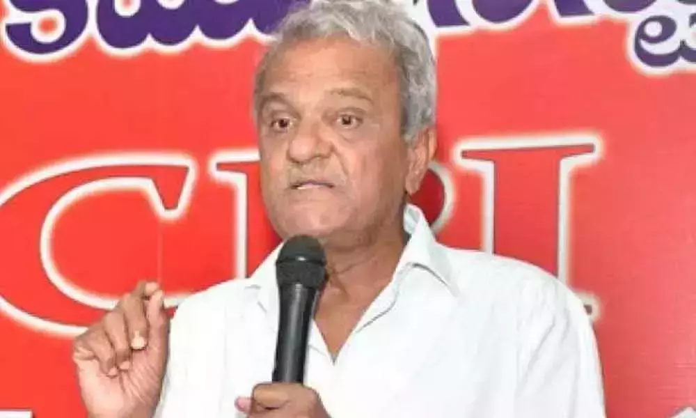 CPI Leader Narayana Slams YCP Leaders