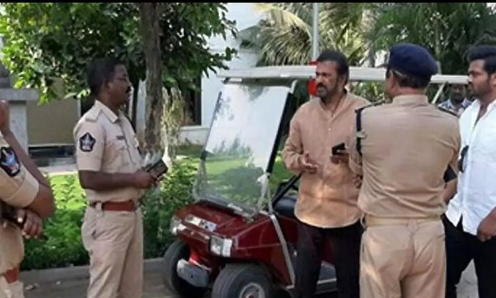 Actor Mohan Babu Complaint to Cyber Crime Police
