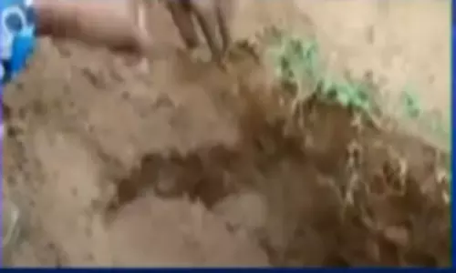 Baby dead Body Missing After Bury From Pahadi Shareef Graveyard in Hyderabad Baby dead Body Missing After Bury From Pahadi Shareef Graveyard in Hyderabad