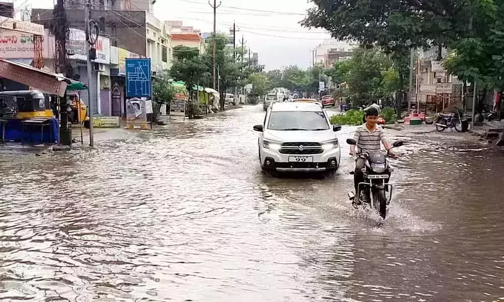 Heavy Rains in Warangal District Heavy Rains in Warangal District