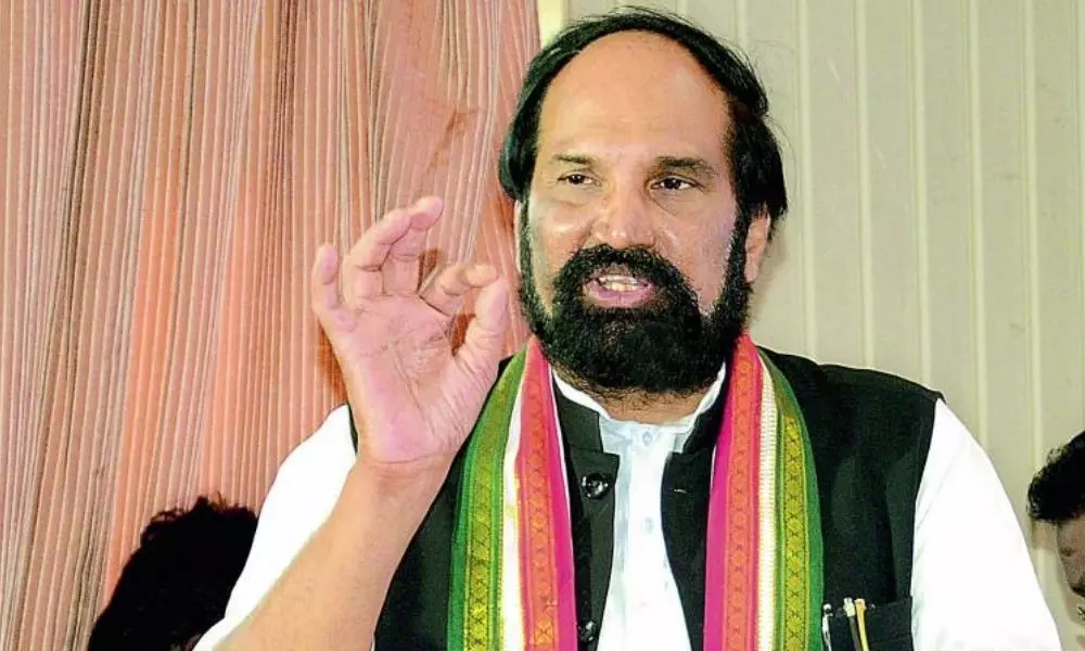 Uttam Kumar Reddy Fires on Koushik Reddy Comments About Revanth Reddy And Tagore