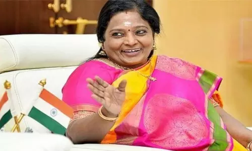 Tamilisai Soundararajan go to Get Vaaccine Along With Tribals