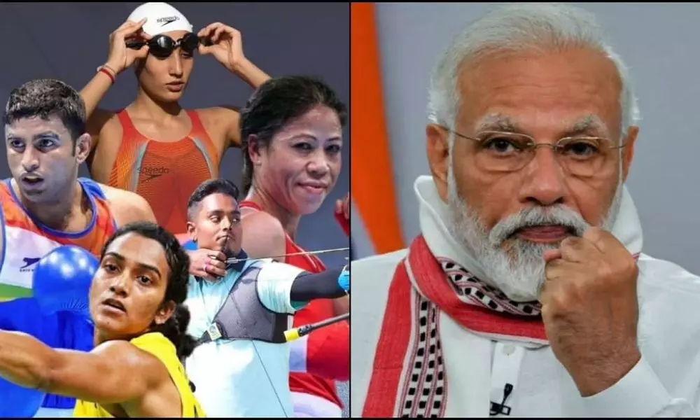 Prime Minister Modis virtual meeting With Indian Olympic Athletes