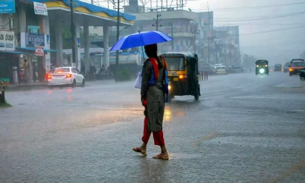 Heavy Rains in Telugu States Due to Low Pressure