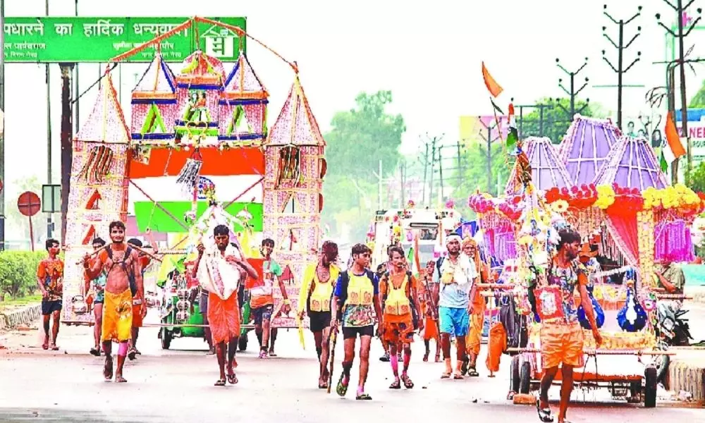 Government of Uttar Pradesh Gives The Green Signal to Kanwar Yatra
