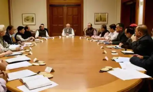 Central Cabinet Meeting Today