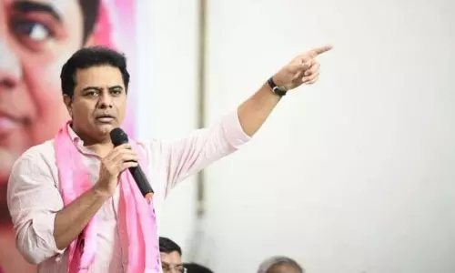 KTR said iam Tried to the last to keep Etela Rajender in TRS KTR said iam Tried to the last to keep Etela Rajender in TRS