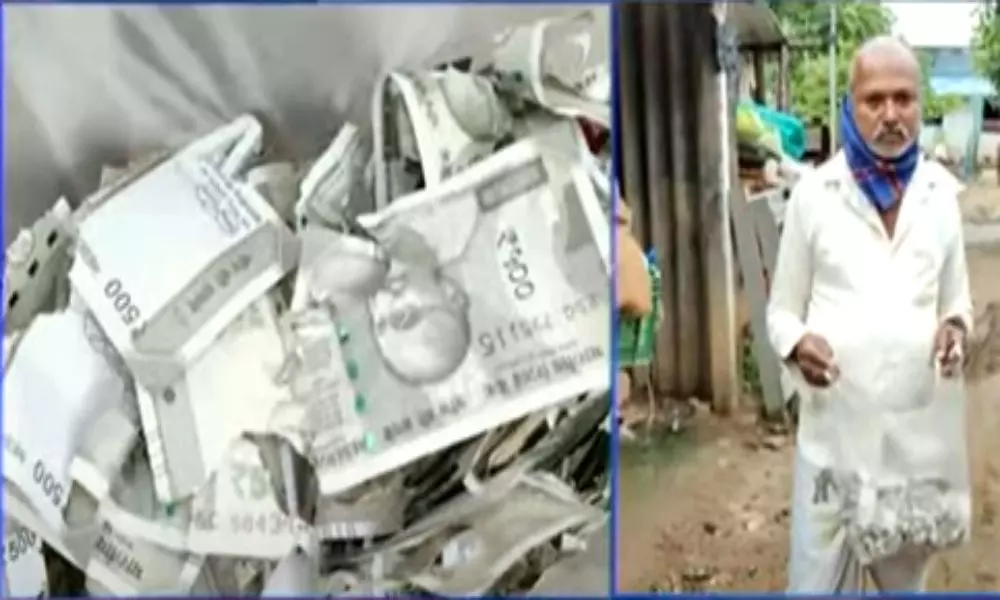 Rats Biting 2 Lakh Rupees in Mahabubabad District