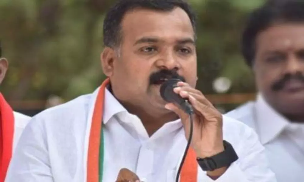Manickam Tagore Says CM KCR is Acting Like Hitler