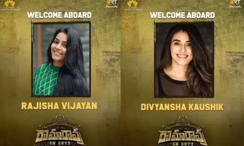 Rajisha Vijayan And Divyansha Kaushik Leading Actress in Raviteja Ramarao On Duty Movie