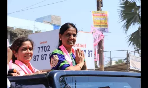 Minister Sabitha Indra Reddy Tour in Badangpet
