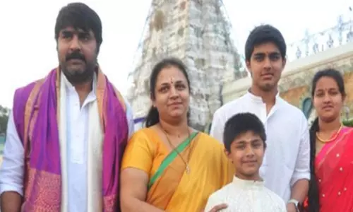 Actor Srikanth Visited Tirumala Temple Actor Srikanth Visited Tirumala Temple