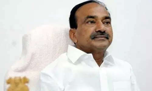 The second day is the ongoing Etela Rajender Paadha Yatra The second day is the ongoing Etela Rajender Paadha Yatra