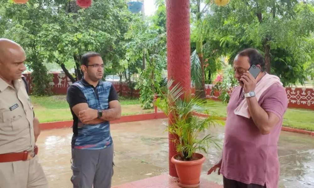 CM KCR Dials Minister Indrakaran Reddy Amid Rain Forecast
