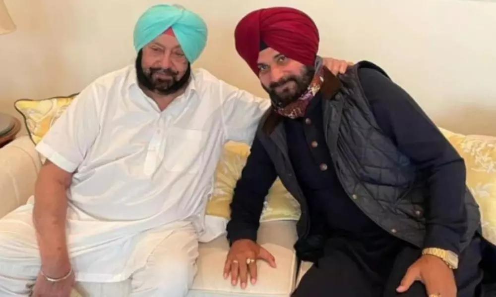 Amarinder Singh, Navjot Sidhu To End The Chill With Tea Party