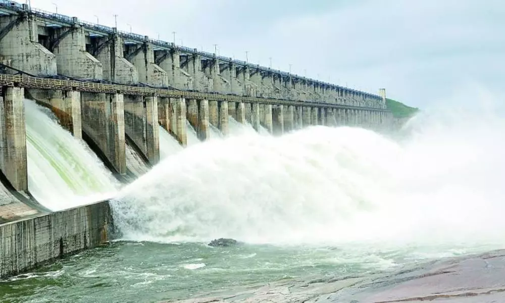 Water Inflow to Sriram Sagar Project due to Heavy Rains