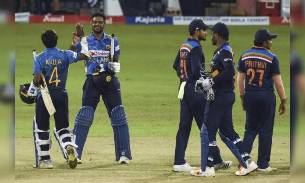 Sri Lanka Won the Third One day Match in India by 3 Wickets