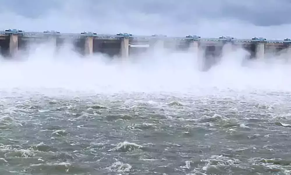 Heavy Water Inflow to Krishna River