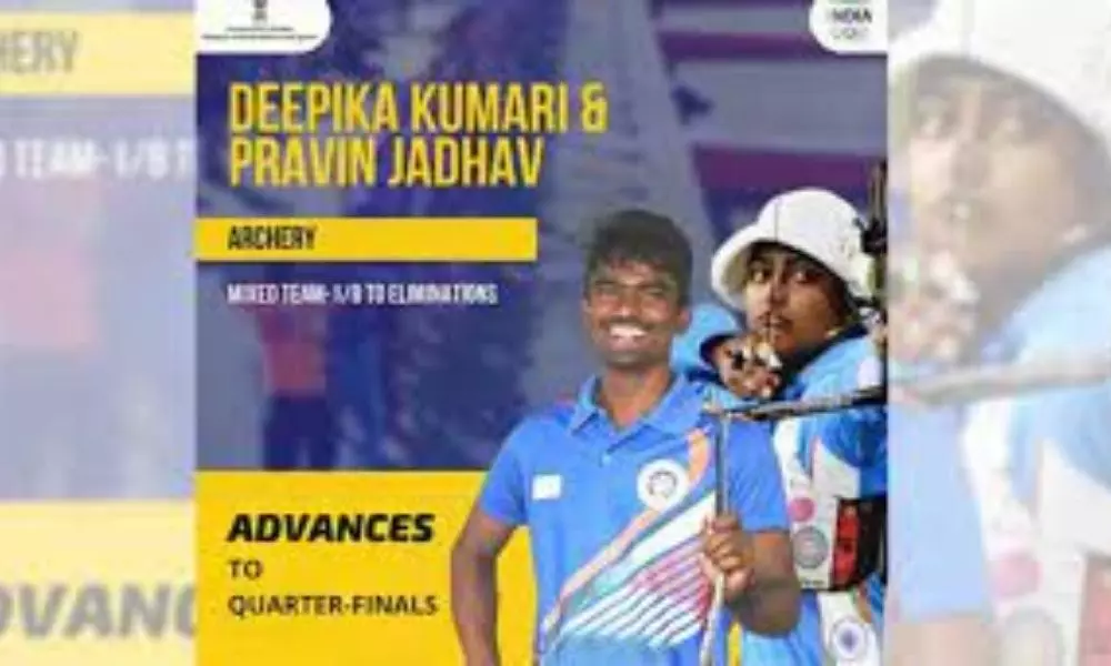 Pair of Deepika and Pravin Qualify for Quarterfinals in Archery
