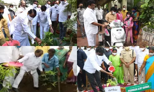 TRS Party MLAs and Ministers Celebrated the KTR Birthday