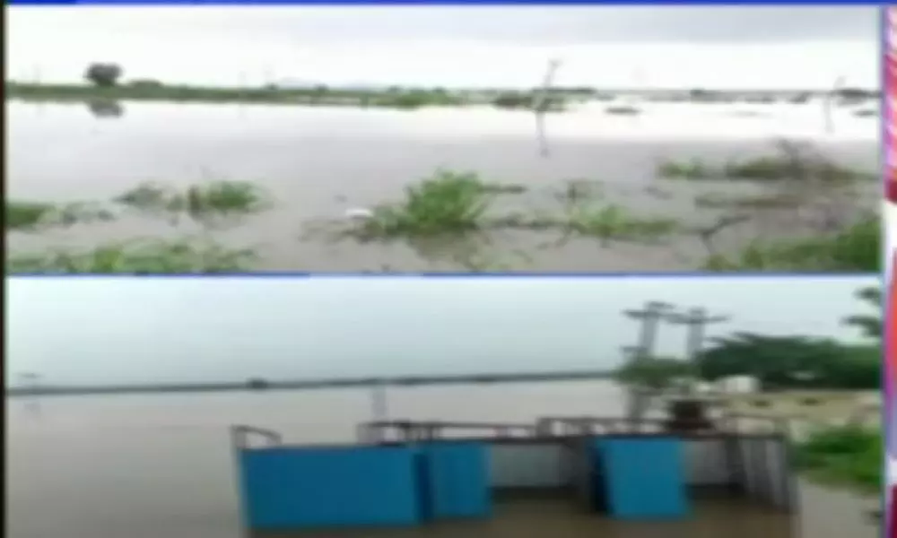 Floods, Water Inflow, Godavari, Bhadrachalam, Telangana,