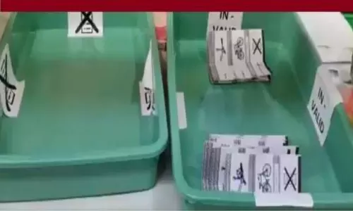 Eluru Municipal Election Counting Started Eluru Municipal Election Counting Started