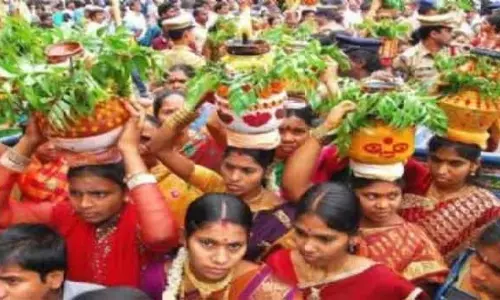 Ongoing Lashkar Bonalu Festival in Hyderabad Ongoing Lashkar Bonalu Festival in Hyderabad