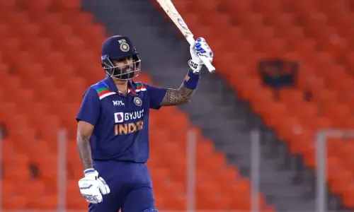 Ind vs Sri Lanka T20: సూర్యకుమార్ అర్ధ సెంచరీ..భారత్ 163/5 (20 ఓవర్లు)