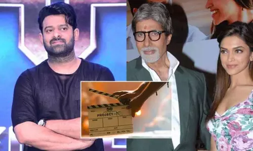 Amitabh Bachchan And Deepika Padukone Joined in Prabhas Project-K Movie Shoot Amitabh Bachchan And Deepika Padukone Joined in Prabhas Project-K Movie Shoot