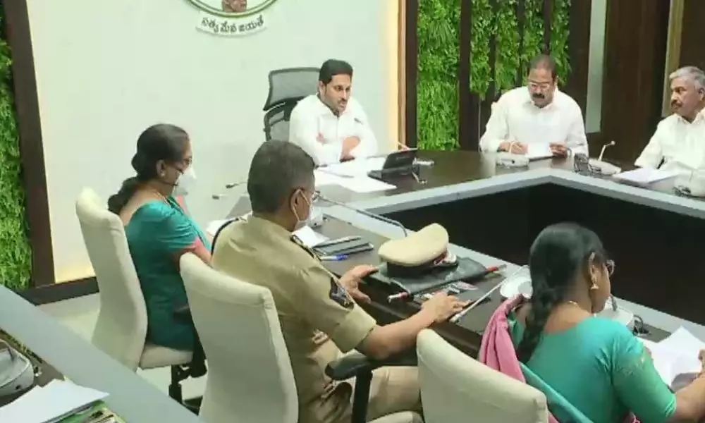 CM Jagan Meeting With the Collectors And SP |  AP News Today